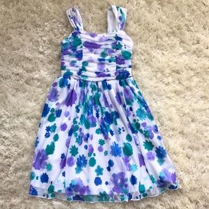Girls Size 6 Floral Dress